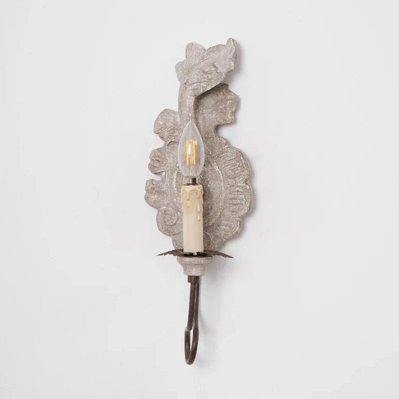 Verdure Wood Vintage Wall Lamp