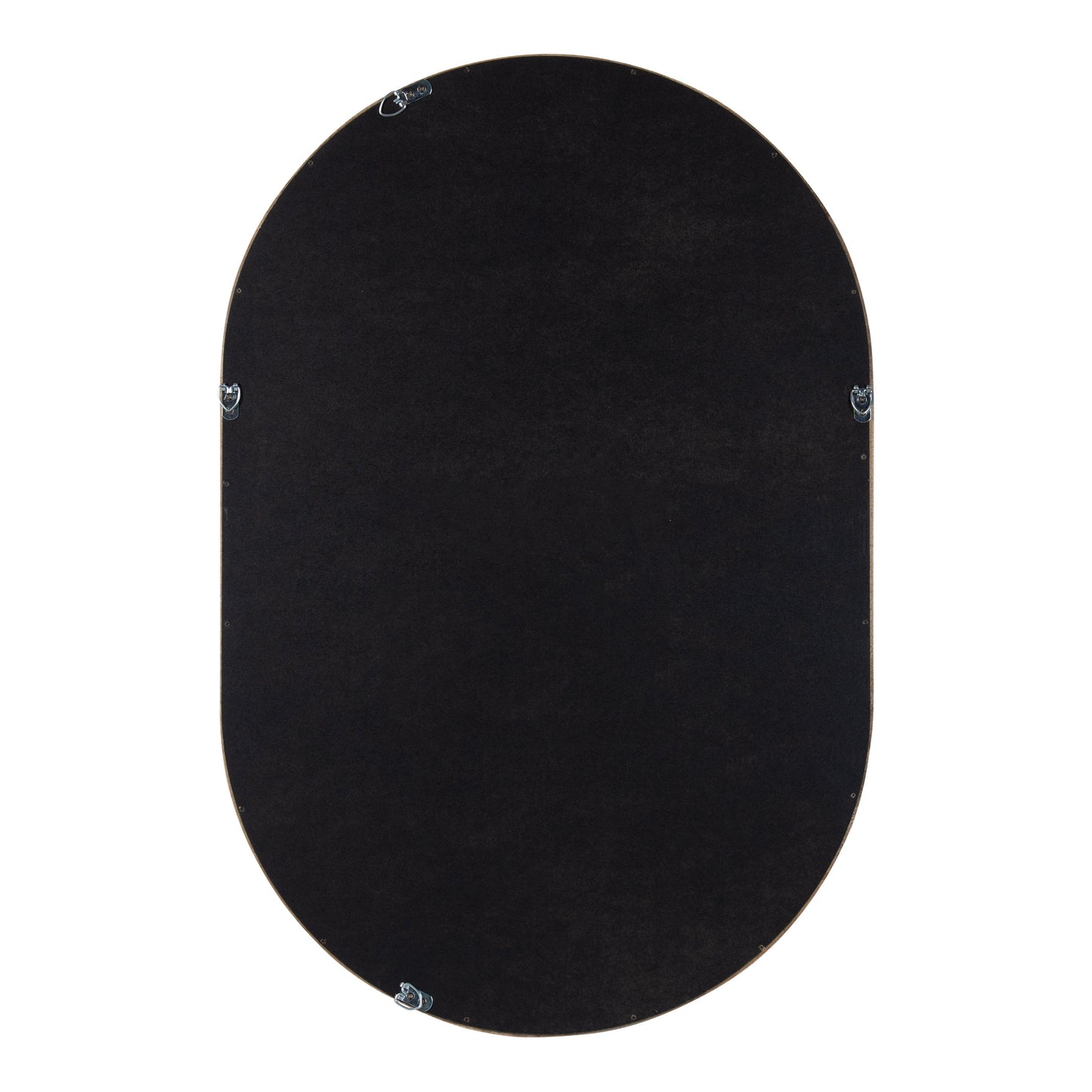 Hutton Wood Framed Capsule Mirror