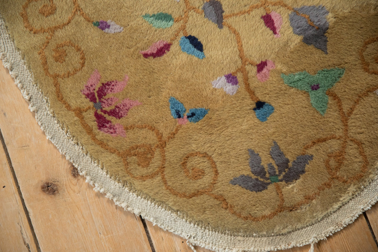 2x4 Antique Art Deco Rug Runner