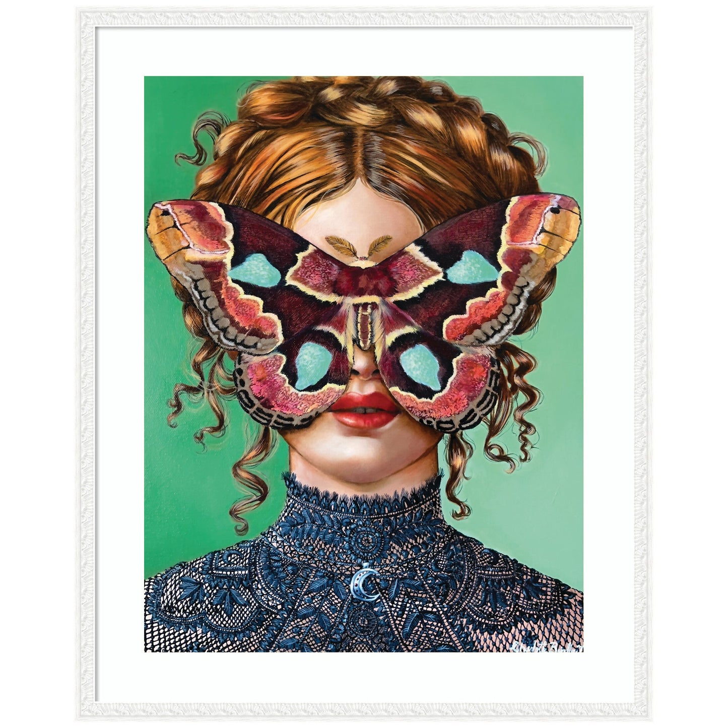 Forest Witch by Charlotte Brindley Framed Wall Art Print