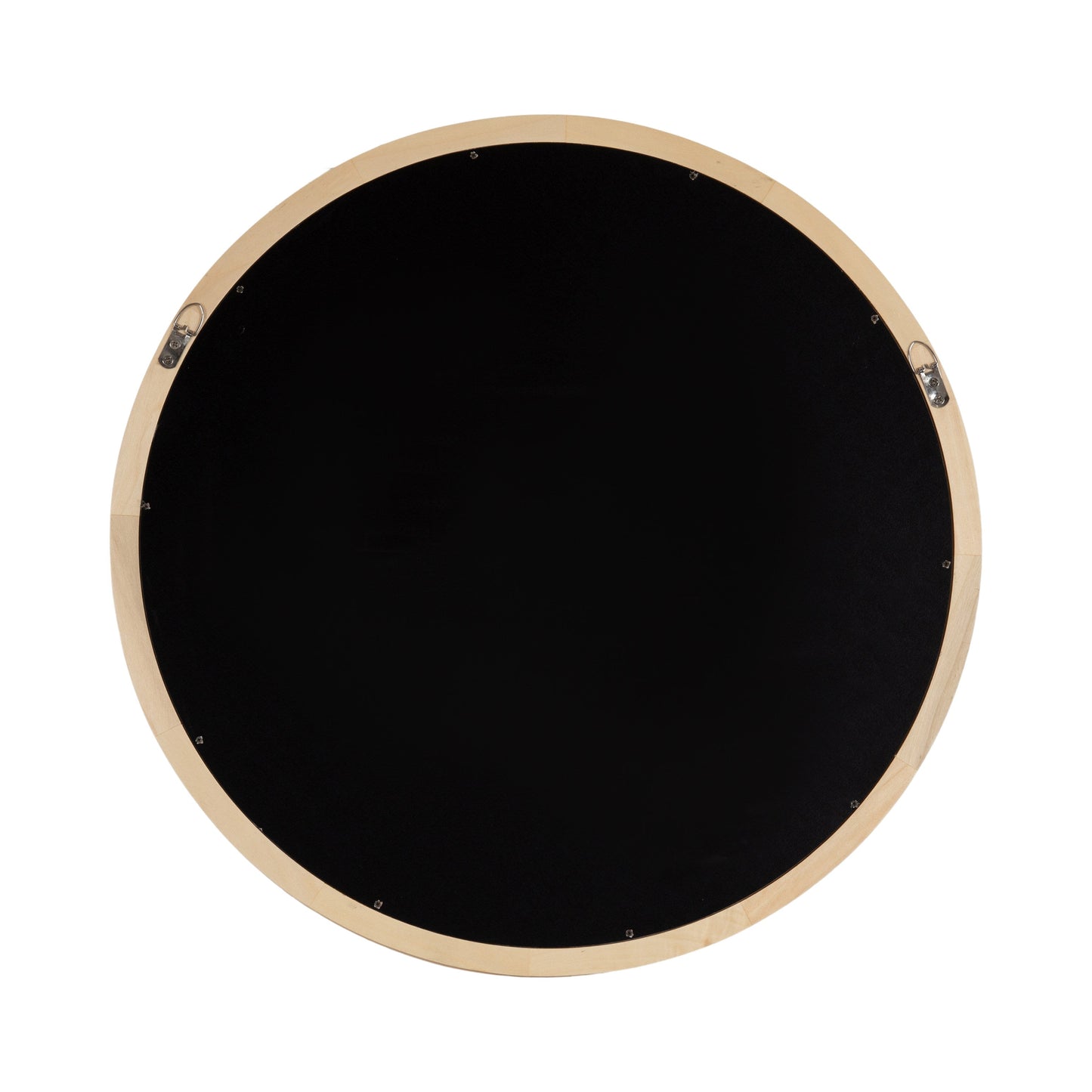 Hatherleigh Round Wood Wall Mirror