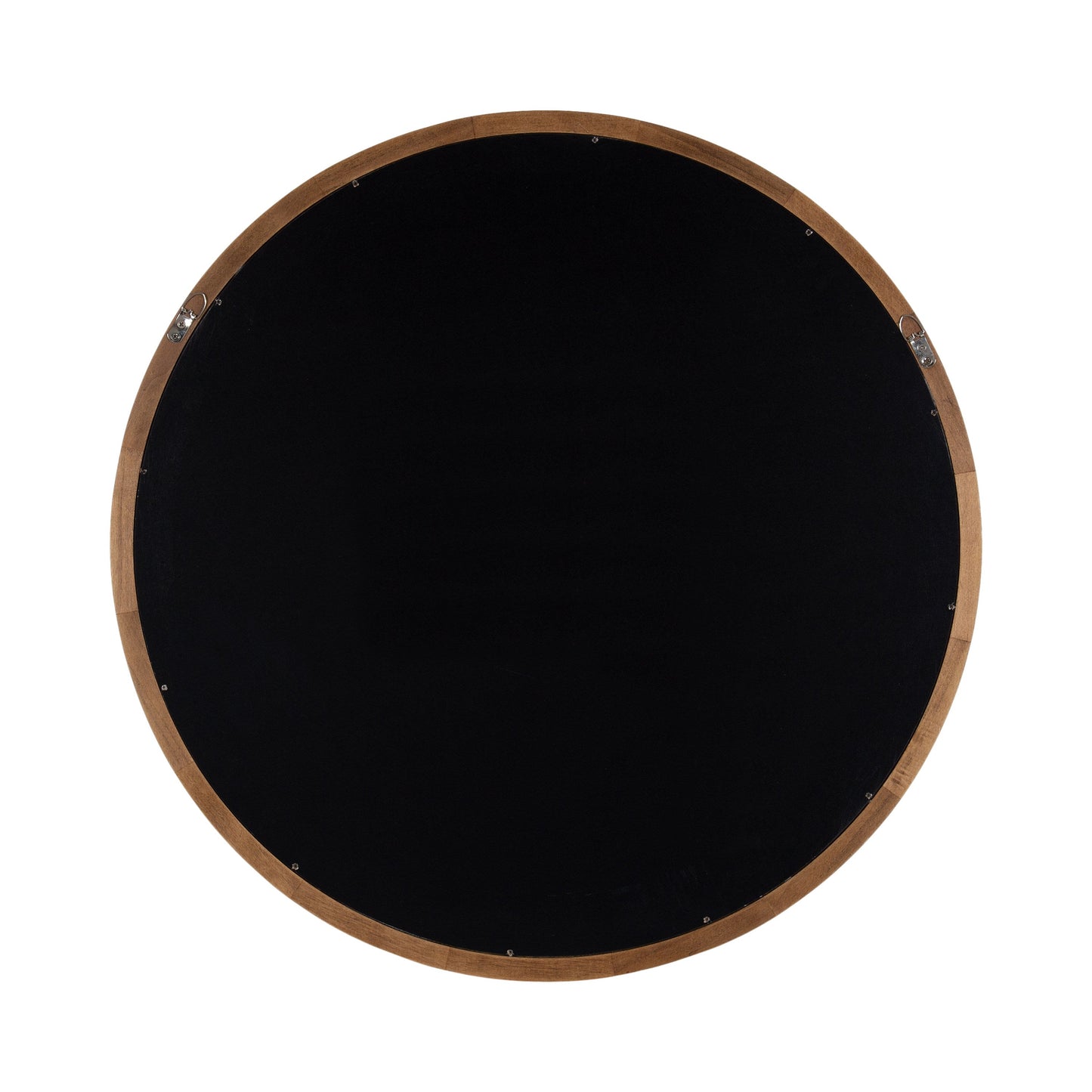 Hatherleigh Round Wood Wall Mirror