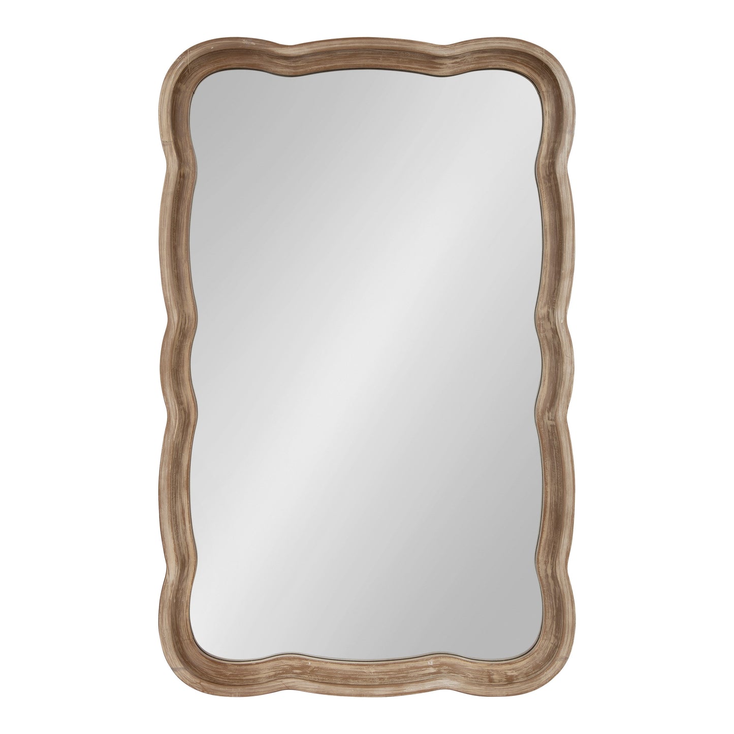 Hatherleigh Scallop Wood Wall Mirror