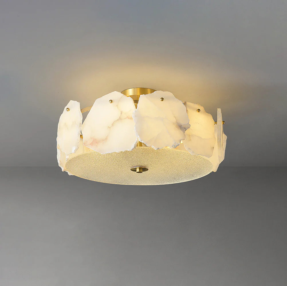 Artze Alabaster Ceiling Light