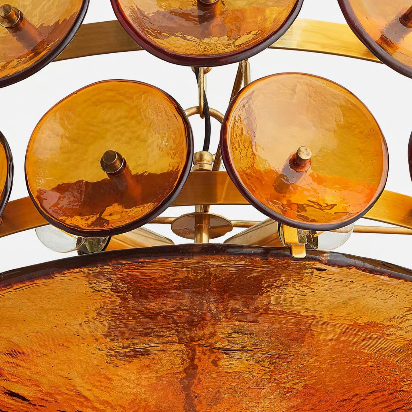 Disc Murano Chandelier