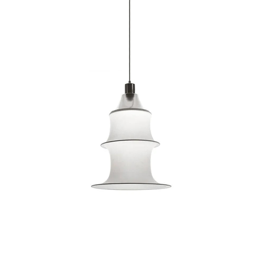 Fabric Long Strip Pendant light