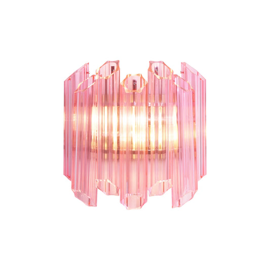 Pink Mirror Palermo Wall Light