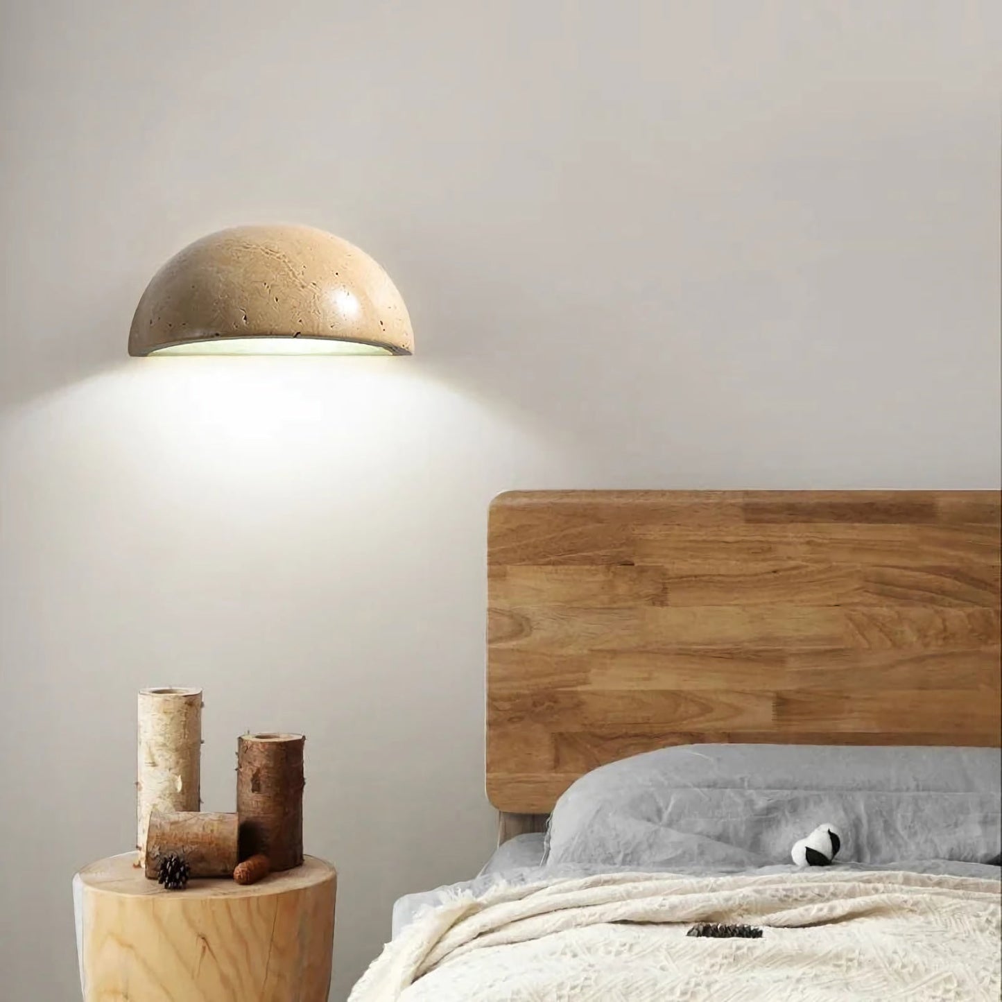 Travertine Art Wall Lamp