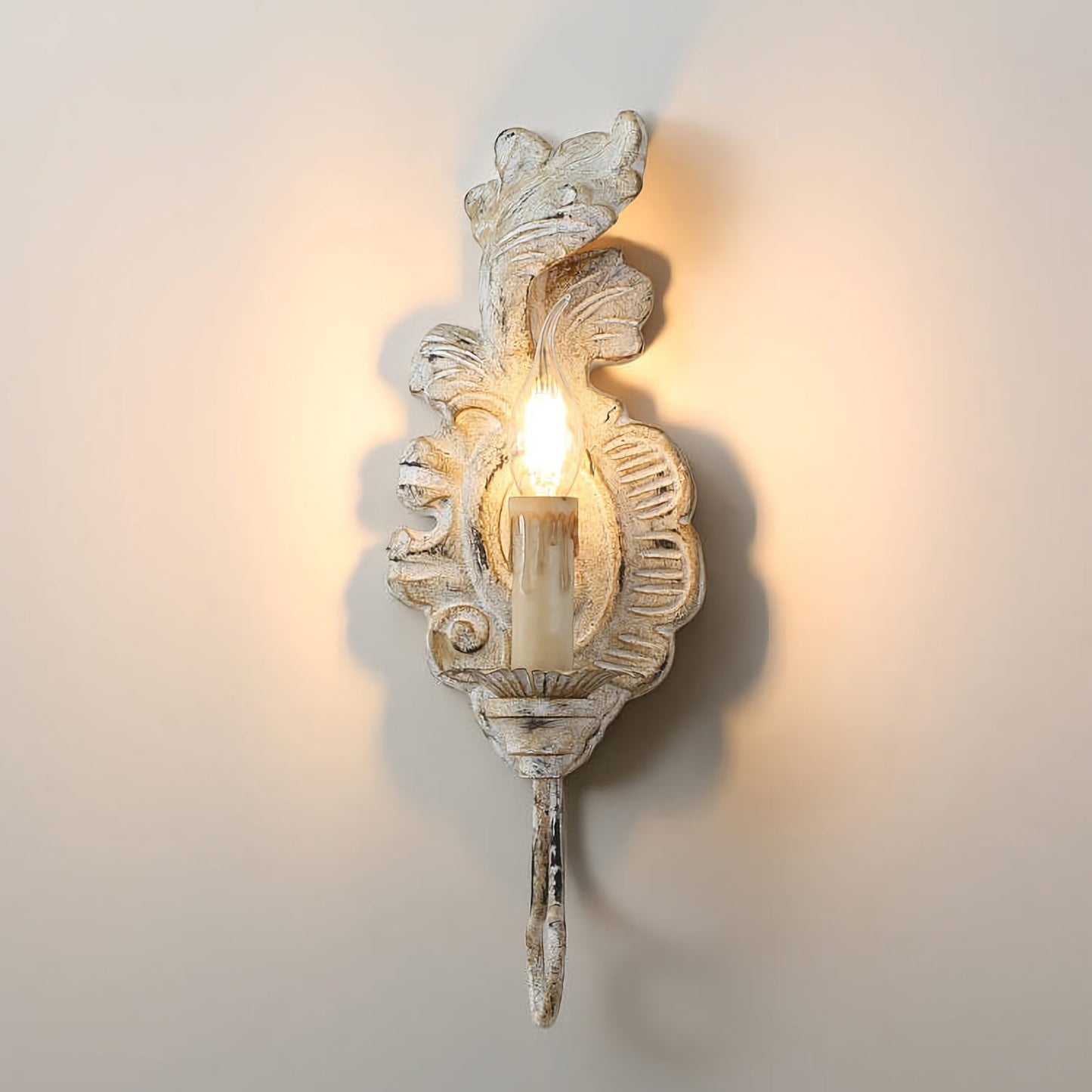 Verdure Wood Vintage Wall Lamp