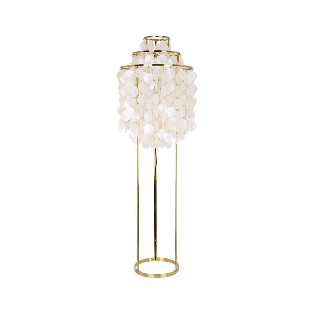 Vintage Shell Floor Lamp