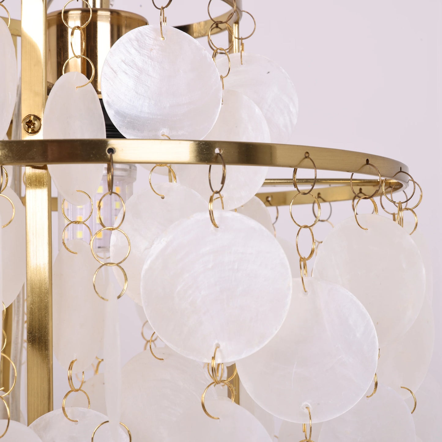 Vintage Shell Floor Lamp