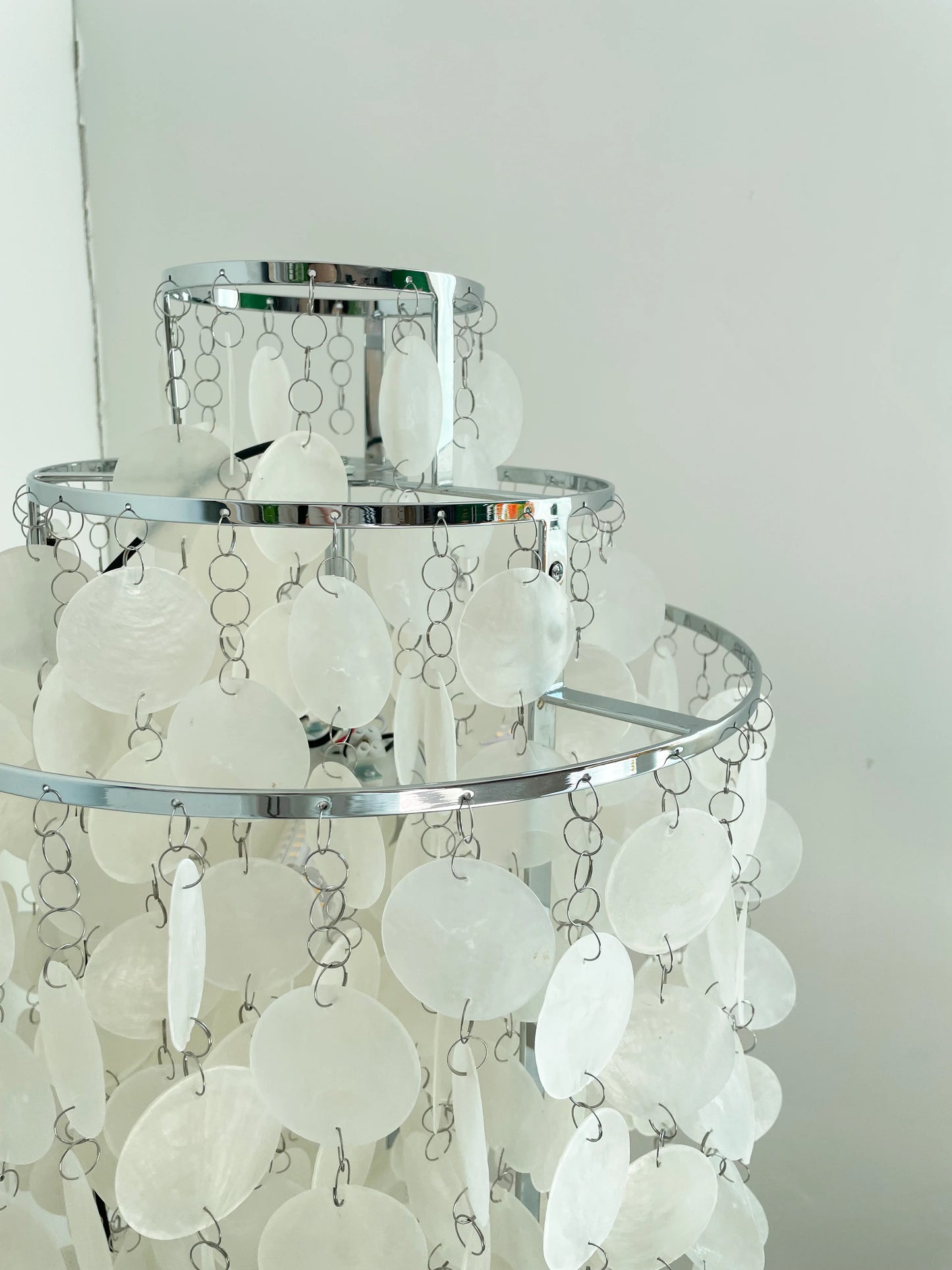 Vintage Shell Floor Lamp