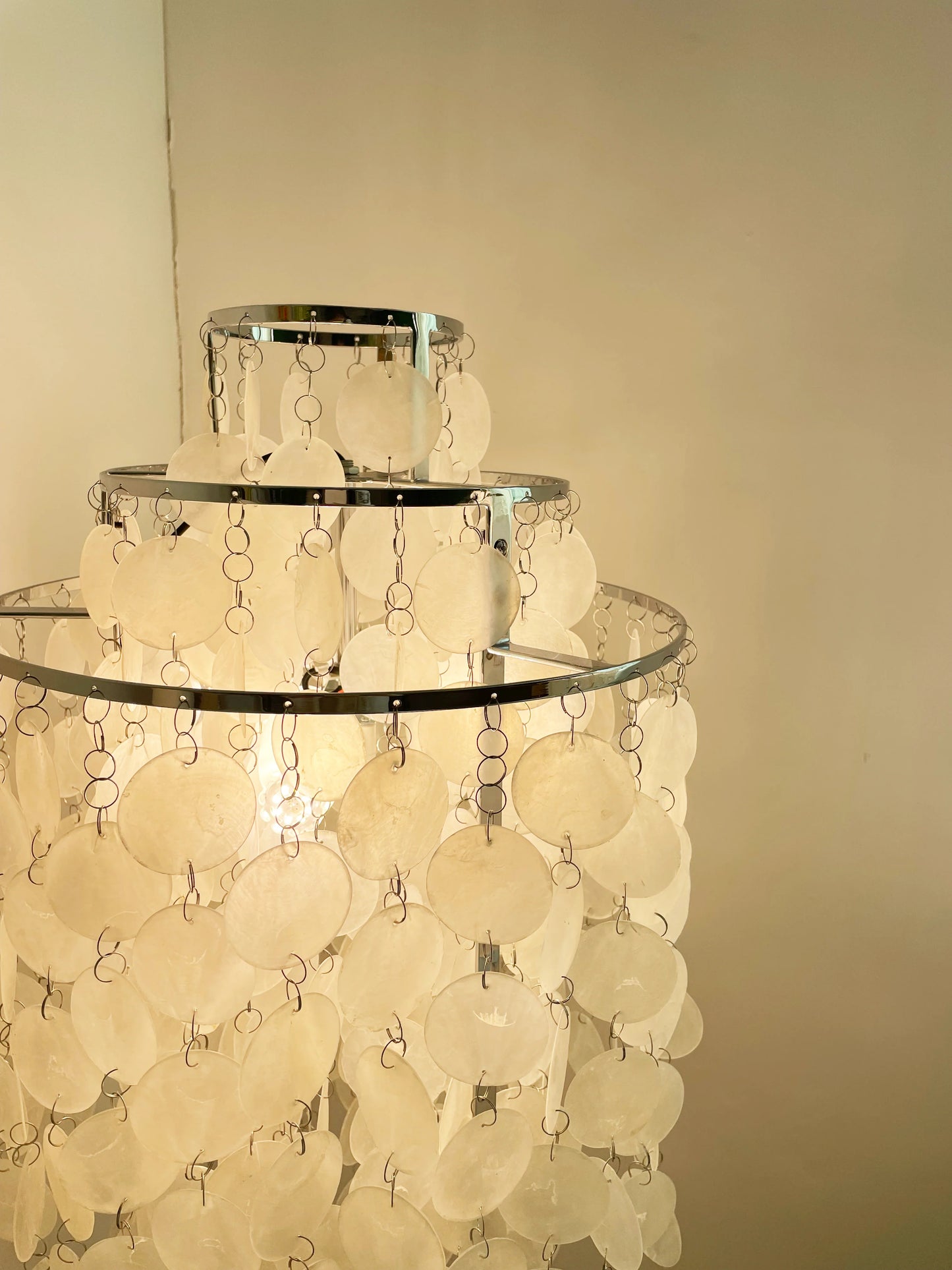Vintage Shell Floor Lamp