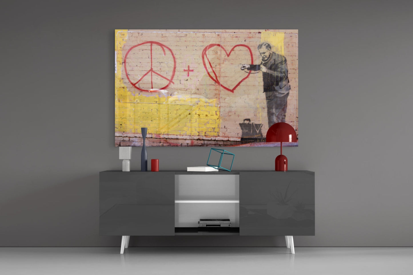 Graffiti Doctor Glass Art