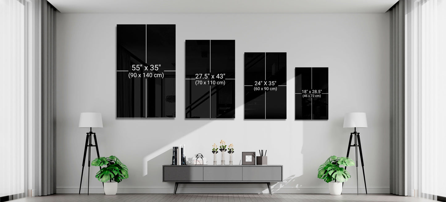 Joker Glass Wall Art