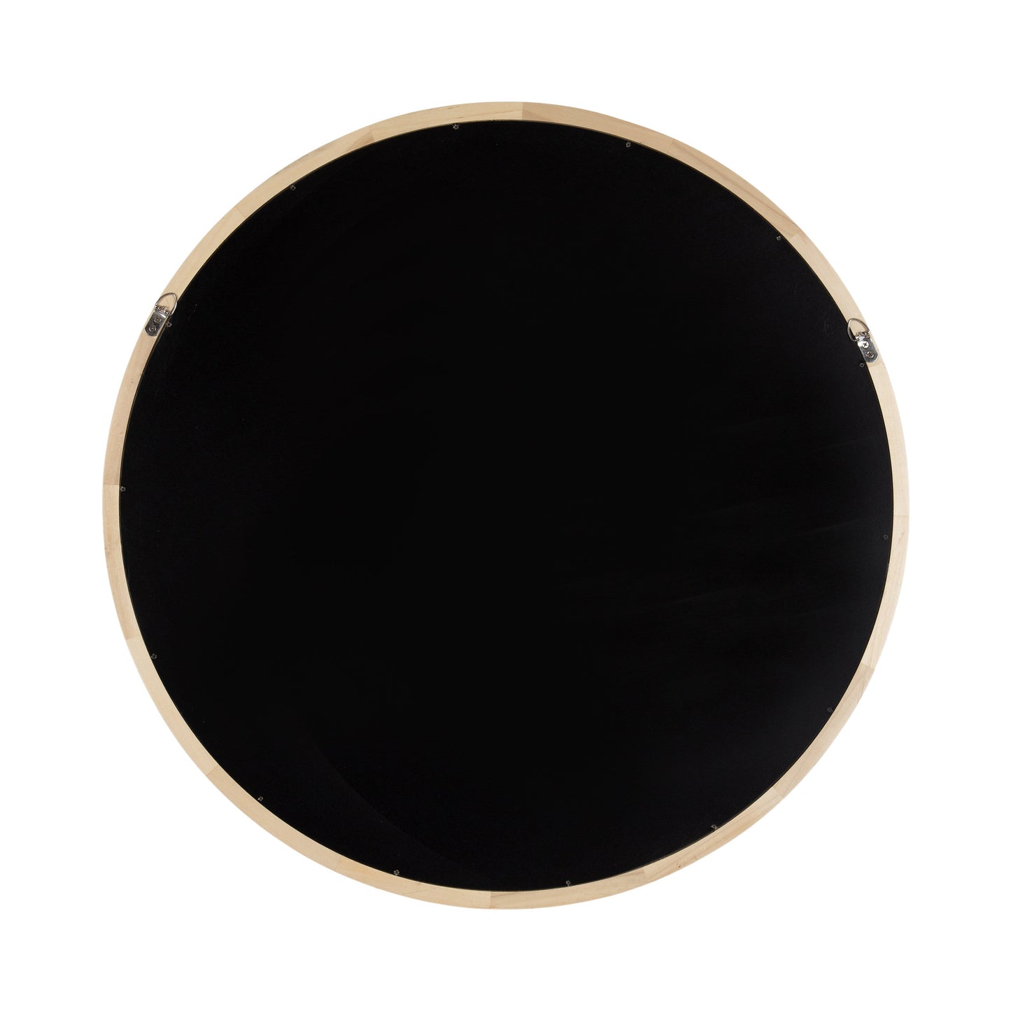 Hatherleigh Round Wood Wall Mirror