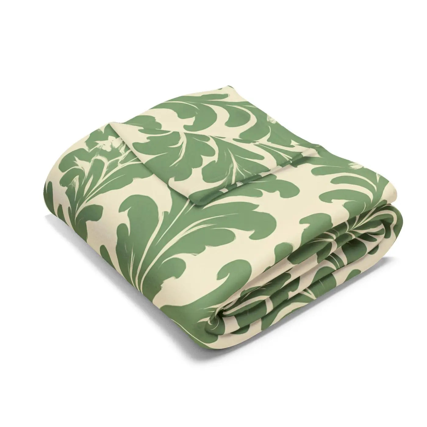 Premium Arctic Fleece Blanket - Elegant Floral Home Decor - DipaliZ