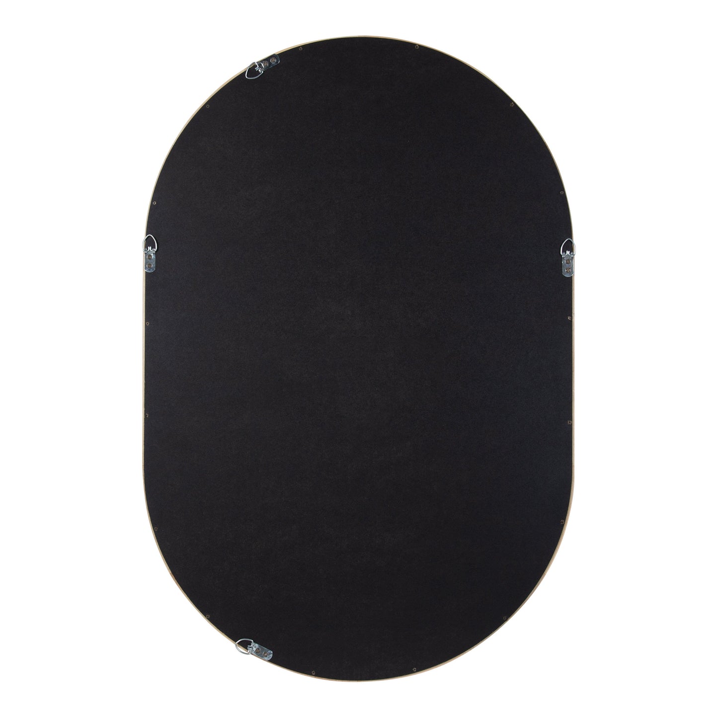 Hutton Wood Framed Capsule Mirror