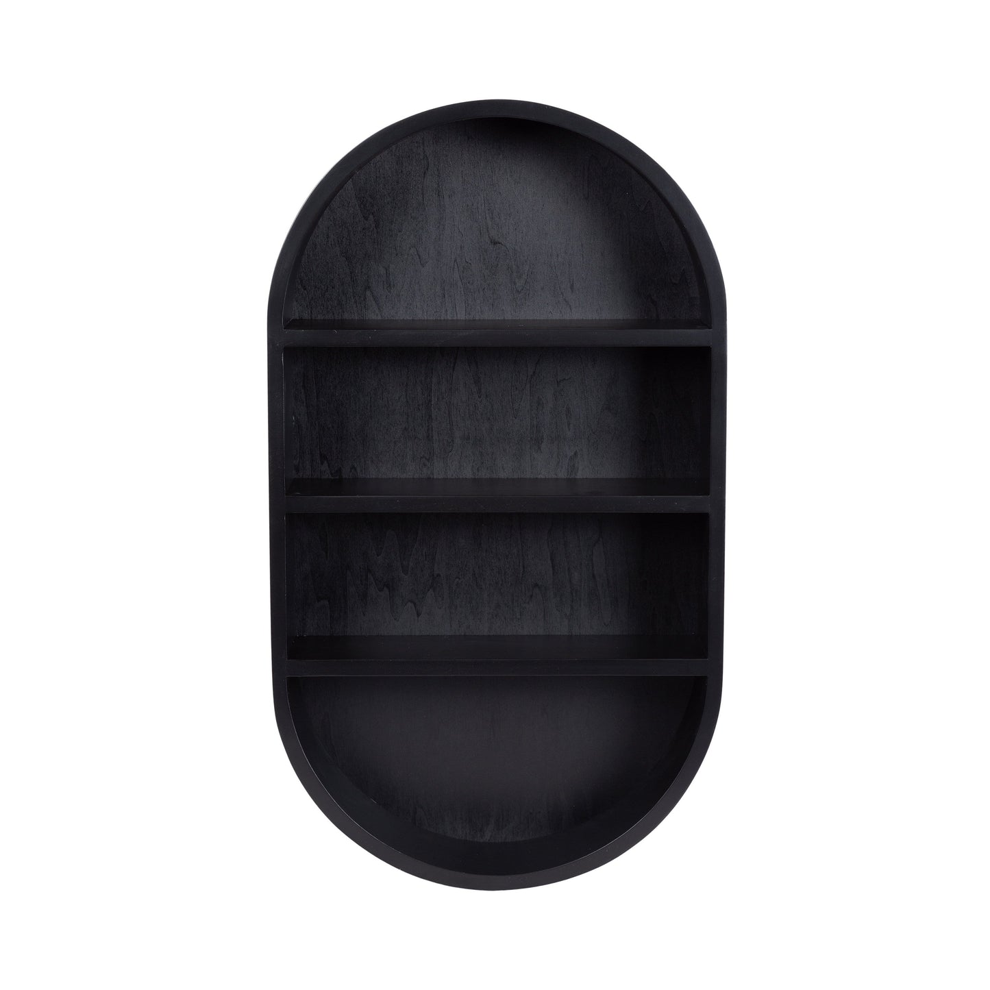 Hutton Wood Capsule Wall Shelf