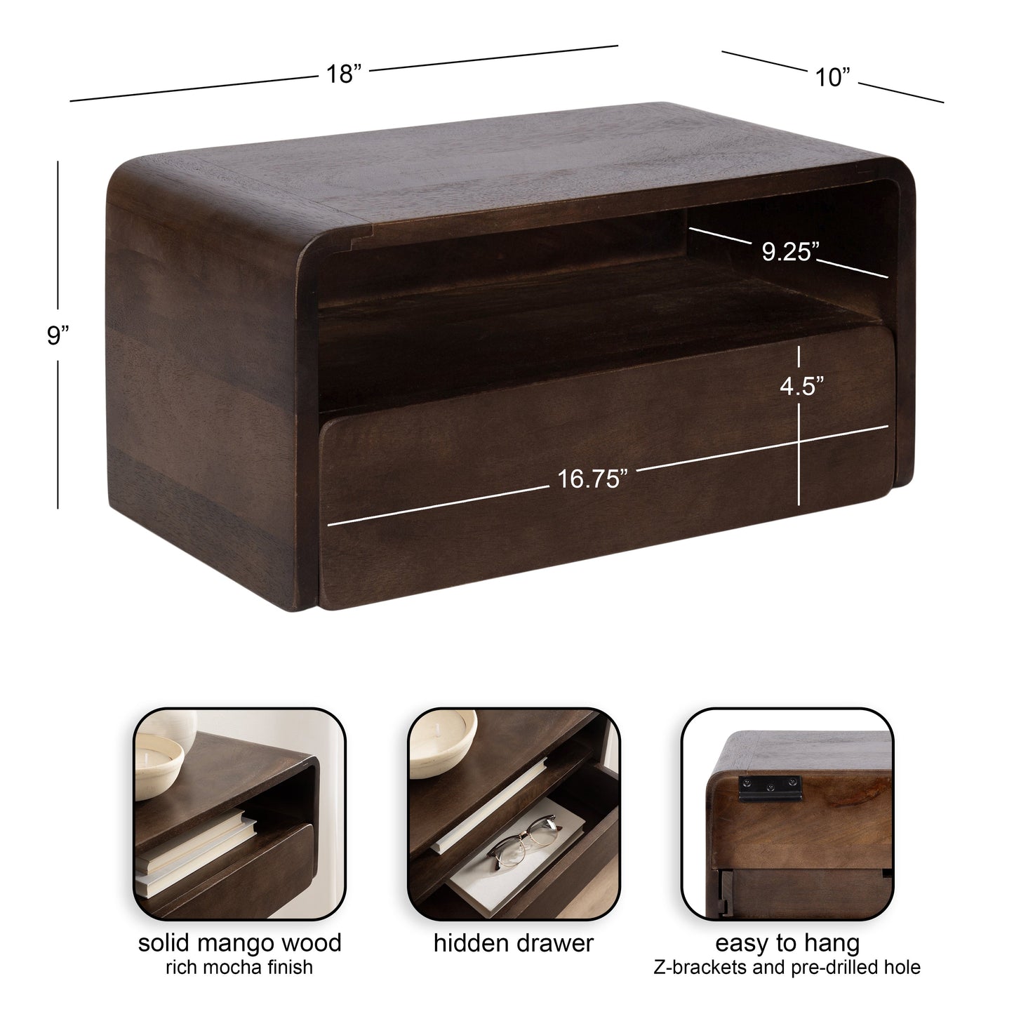 Kato Floating Side Table