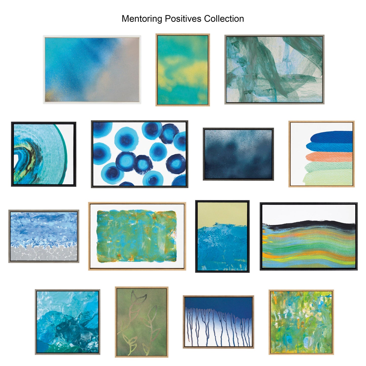 Sylvie The Sanaa Way Framed Canvas Set by Mentoring Positives
