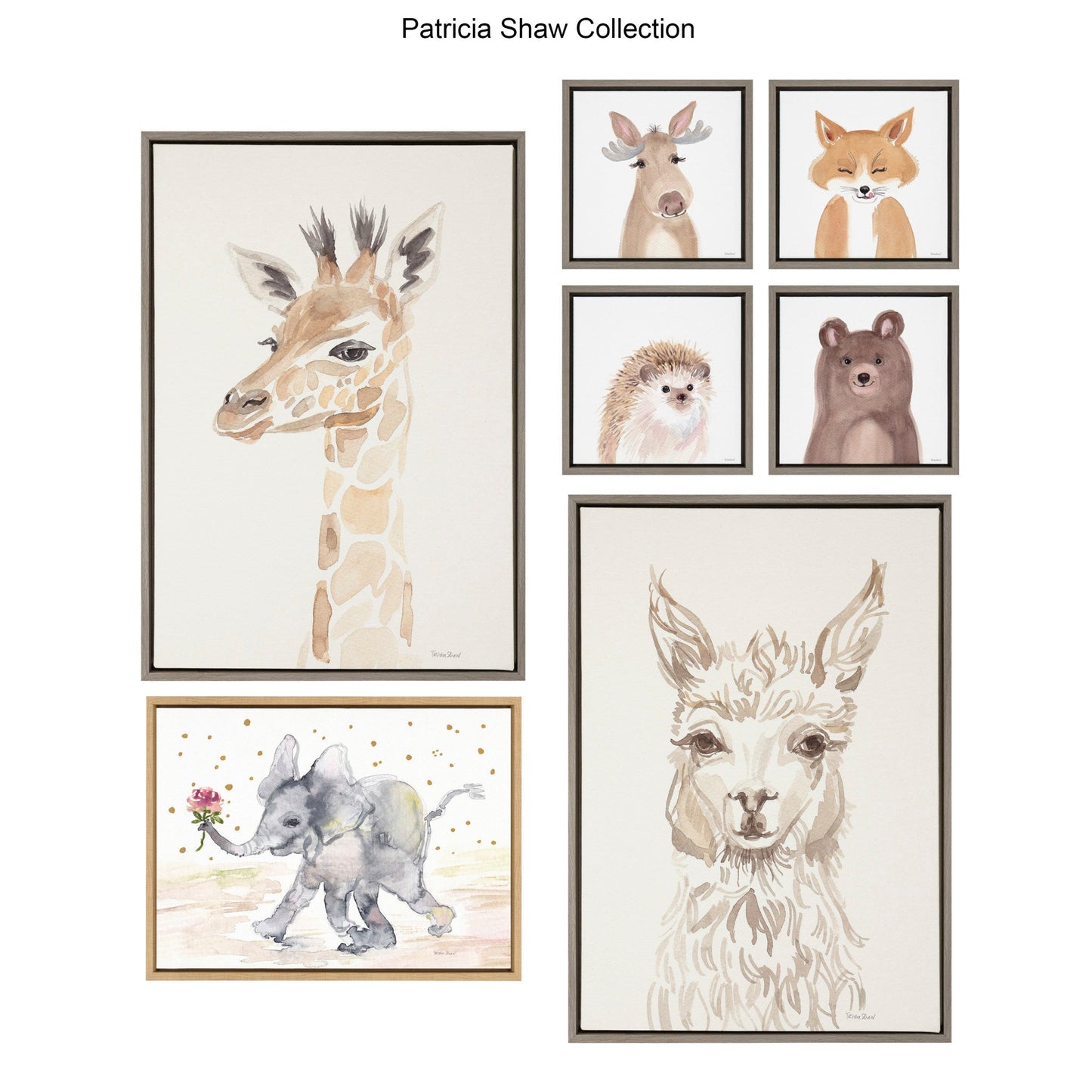 Sylvie Positano Inspired Framed Canvas Set by Patricia Shaw